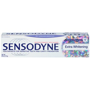 Sensodyne Maximum Strength with Fluoride Extra Whitening Toothpaste