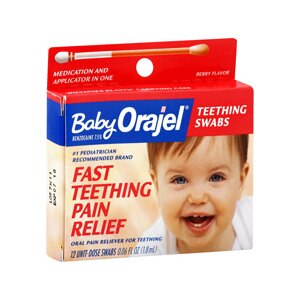 Baby Orajel Teething Swabs