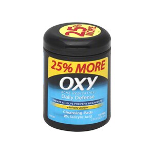 Oxy Cleansing Pads Acne Treatment, Maximum