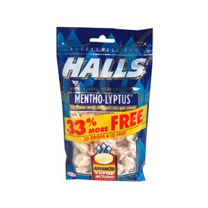 Halls Mentho-Lyptus Drops