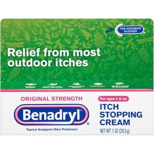 Benadryl Itch Stopping Cream Original Strength