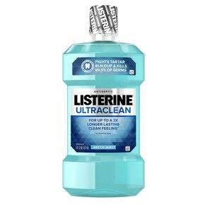 Listerine Advanced with Tartar Protection Antiseptic Mouthwash, Arctic Mint
