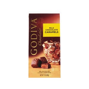 Godiva Chocolatier Milk Chocolate Caramels