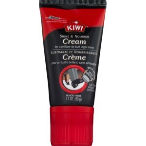 Kiwi No Buff Cream Polish Black