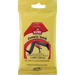 Kiwi Express Leather Clean & Shine Wipes