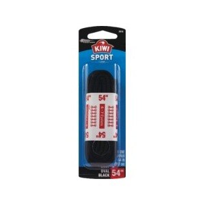 Kiwi Sport Laces Oval Black 54
