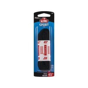 Kiwi Sport Laces Oval Black 45