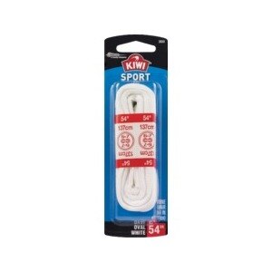 Kiwi Sport Laces Oval White 54