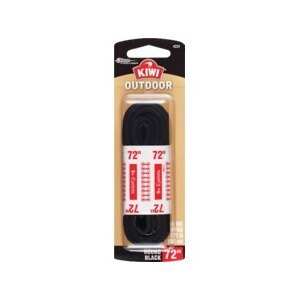 Kiwi Outdoor Laces, Round Black 72