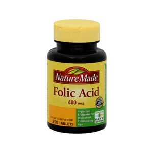 Nature Made Folic Acid 400 Mcg Tablets