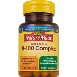 Nature Made Balanced B-100 Tablets Timed Release