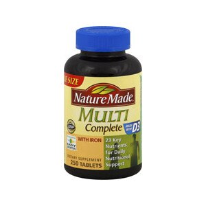 Nature Made Multi Complete Tablets with Iron
