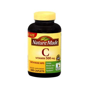 Nature Made Vitamin C 500 Mg Caplets With Rose Hips