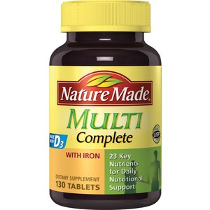 Nature Made Multi Complete Tablets with Iron
