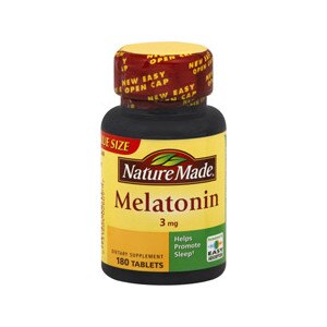 Nature Made Melatonin Tablets 3 mg Value Size