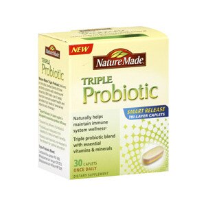 Nature Made Triple Probiotic Smart Release Caplets