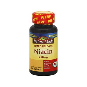 Nature Made Timed Niacin Timed Release Tablets 250 mg