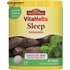 Nature Made VitaMelts Sleep Tablets Chocolate Mint