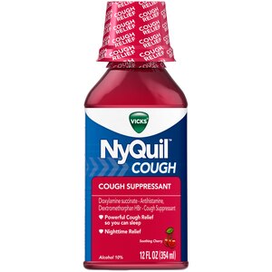 Vicks Nyquil Cough Liquid Cherry