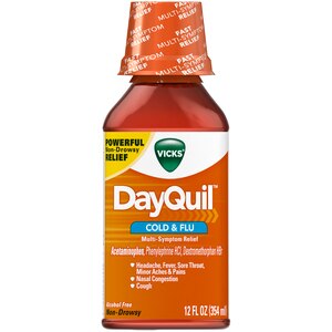 Vicks Dayquil Cold & Flu Multi-Symptom Relief Liquid