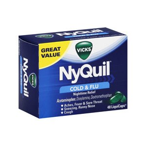 Vicks Nyquil Cold & Flu Nighttime Relief Liquicaps