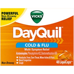 Vicks Dayquil Cold & Flu Liquicaps