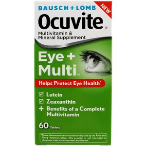 Bausch & Lomb Ocuvite Eye & Multi Multivitamin Tablets
