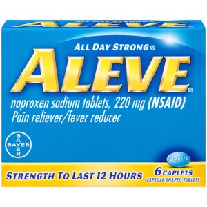 Aleve All Day Strong Naproxen Sodium Tablets 220 mg