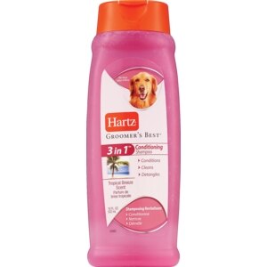 Hartz Groomer's Best 3 In 1 Conditioning Shampoo Tropical Fruit Fragrance