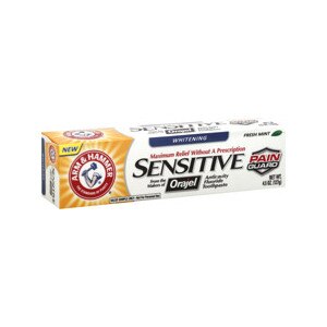 Arm & Hammer Sensitive Pain Guard Whitening Anticavity Fluoride Toothpaste, Fresh Mint