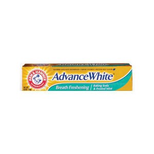 Arm & Hammer Advanced White Breath Freshening Toothpaste, Baking Soda & Frosted Mint