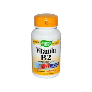 Nature's Way Vitamin B-2, 100mg