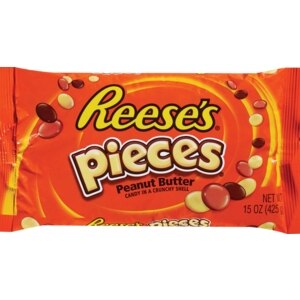 Reese's Pieces Peanut Butter Candy in a Crunchy Shell