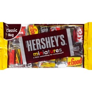 Hershey's Assorted Milk Chocolate and Dark Chocolate Miniatures