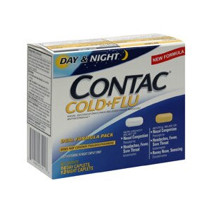 Contac Cold + Flu Caplets Day And Night