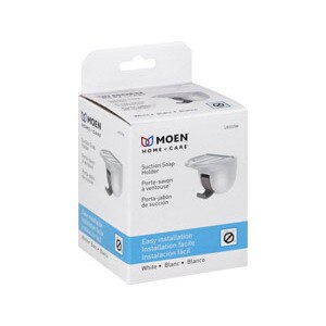 Moen Home Care Suction Soap Holder, White