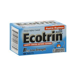Ecotrin Tablets Adult Low Strength