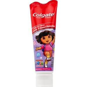 Colgate Dora the Explorer Fluoride Toothpaste, Mild Bubble Fruit