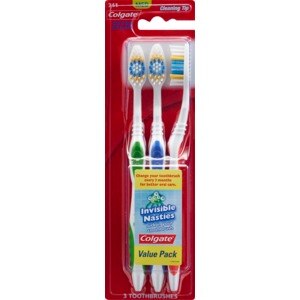 Colgate Extra Clean Medium Full Head 341 Toothbrush Value Pack