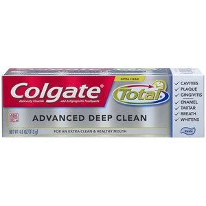 Colgate Total Toothpaste Advanced Clean Plus Whitening