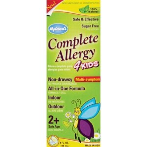 Hyland's Complete Allergy Multi-Symptom for Kids, Sugar Free