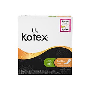 Kotex Lightdays Pantiliners Long Unscented
