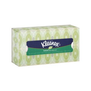 Kleenex 3-Ply White Tissues with Lotion
