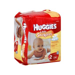 Huggies Little Snugglers Size 2 Jumbo Pack (12-18 Lbs)