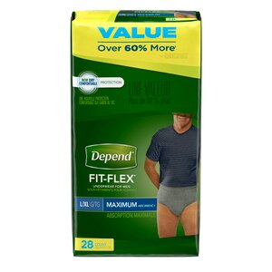 Depend for Men Incontinence Underwear, Maximum Absorbency