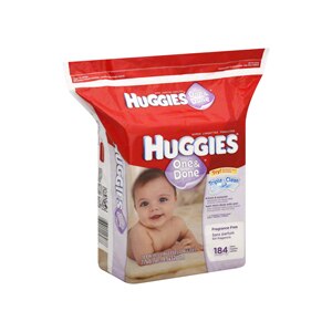 Huggies One & Done Unscented Wipes Refill