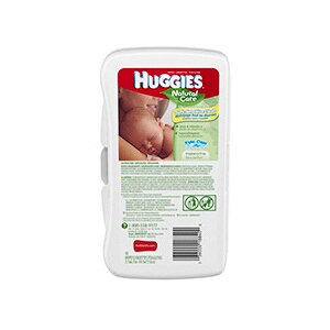 Huggies Natural Care Wipes Fragrance Free Travel Pack