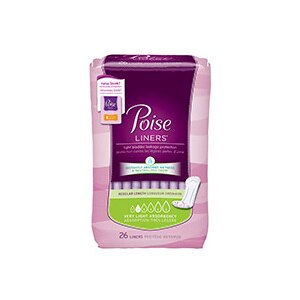 Poise Very Light Absorbency Regular Length Liners