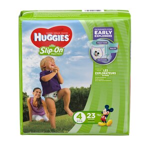 Huggies Little Movers Slip-On Diapers Size 4