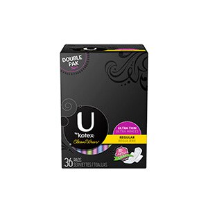 Kotex U Clean Wear Regular Flexible Shape Pads